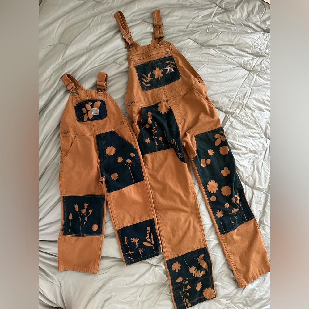 Mommy & Me | Cyanotype Carhartt Overalls | Size Small Tall & 5T | Sold Offline